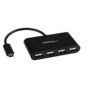 StarTech.com USBnu/USB 2.0/USB-C - 4x USB-A/oXp[/ubN(ST4200MINIC) ڈ݌=