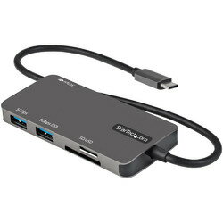 StarTech．com USBマルチハブ/USB-C/4K30Hz HDMI/100WPD/3xUSB/SD/長尺cable(DKT30CHSDPD) 目安在庫=△