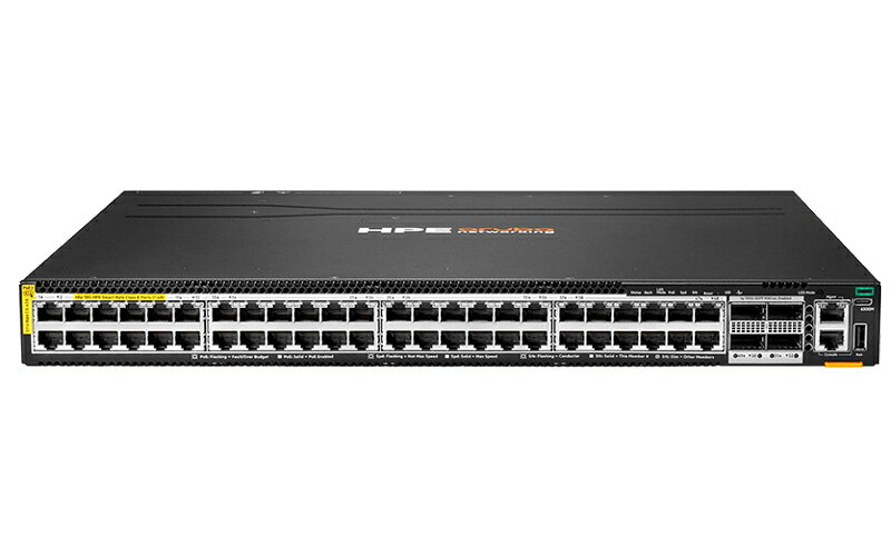 日本ヒューレット・パッカード HPE Aruba Networking CX 6300M 48p SmartRate10 C8 PoE4p100GSwitch(S0..