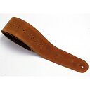Planet Waves Distressed Leather 【Vented Leather Strap Camel Suede Rosette】(25PRF04) 仕入先在庫品