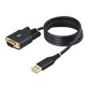 StarTech.com USB - シリアル変換ケーブル/ストレート/USB 2.0/1m/1ポート(1P3FFCB-USB-SERIAL) 目安在庫=△