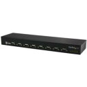 StarTech.com シリアルハブ/USB-A - 8x RS232C/メタル筐体/ラックマウント対応(ICUSB23208FD) 目安在庫=△