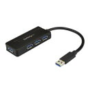 StarTech.com USBハブ/USB 3.0/USB-A - 4x USB-A/ACアダプター付属/ブラック(ST4300MINI) 目安在庫=○