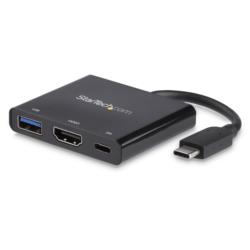 樂天商城 - StarTech.com USBマルチハブ/USB-C/4K30Hz HDMI/60W PD/1x USB/TB3(CDP2HDUACP) 目安在庫=△