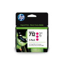 日本HP 3ED78A HP712インクカートリッジ マゼンタ29ml×3 取り寄せ商品