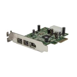 StarTech.com FireWire増設カード/PCIe - 2x IEEE 1394b+1x 1394a/ロープロ(PEX1394B3LP) 目安在庫=○