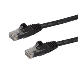 StarTech.com カテゴリ6(CAT6)LANケーブル/10m/ブラック/ツメ折れ防止機構(N6PATC10MBK) 取り寄せ商品