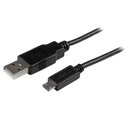 StarTech.com USBP[u/A - Micro-B/91cm/USB 2.0/IXEIX/ubN(USBAUB3BK) ڈ݌=