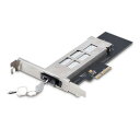 StarTech.com M.2 NVMe SSD対応モバイルラック/PCIe 4.0 x4/高速データ転送(M2-REMOVABLE-PCIE-N1) 目安在庫=△