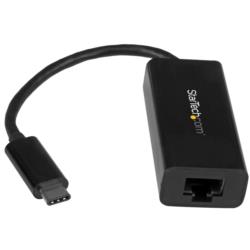 StarTech.com LANアダプター/USB-C/1x RJ45/10/100/1000 Mbps/ブラック(US1GC30B) 目安在庫=○