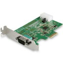 StarTech．com シリアル増設カード/PCIe - 1x RS232C/16950 UART/921.4Kbps/LP(PEX1S953LP) 目安在庫 ○