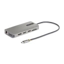 StarTech.com USBマルチハブ/USB-C/3画面/4K HDMI&DP/100W/4x USB/GbE/SD(154B-USBC-MULTIPORT) 目安在庫=△