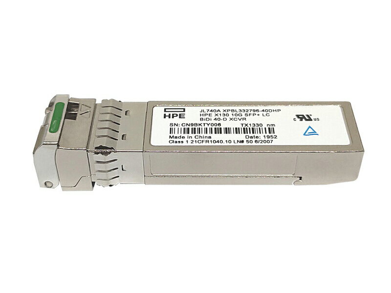 日本ヒューレット・パッカード HPE X130 10G SFP+ LC BiDi 40-D Transceiver(JL740A) 取り寄せ商品