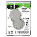 Seagate Barracuda 25 2.5inch SATA 6GB/s 500GB 5400RPM 128MB 4K 7mm(ST500LM030) 取り寄せ商品