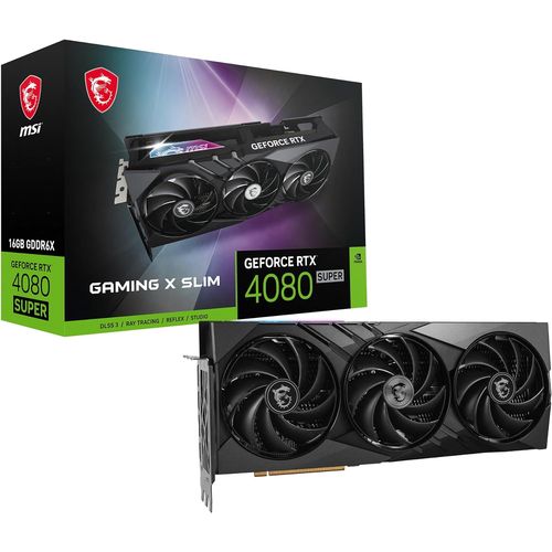 MSI GeForce RTX 4080 SUPER 16G GAMING X SLIM(0824142346600) 取り寄せ商品