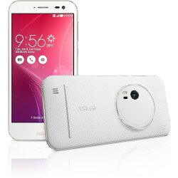 ASUS SIMフリースマートフォンZenFone Zoom 64GBモデルプレミアムレザーホワイト(ZX551ML-WH64S4) 目安在庫 ○