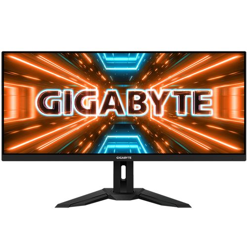 GIGABYTE ゲーミングモニター M34WQ 34型/3440×1440/HDMI、DisplayPort、USB Type-C(0889523-026830) 取り寄せ商品