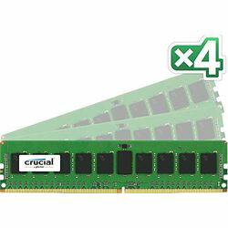 Crucial 32GB Kit (8GBx4) DDR4 2133 MT/s (PC4-2133) CL15 DR x8 ECC Registered D(CT4K8G4RFD8213) 󤻾