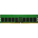 キングストンテクノロジー 8GB DDR4 2666MHz ECC Unbuffered DIMM(KSM26ES8/8HD) 目安在庫 △