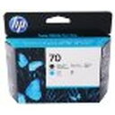 純正品 HP HP70 プリントヘッド マットブラック/シアン C9404A (C9404A) 目安在庫=△