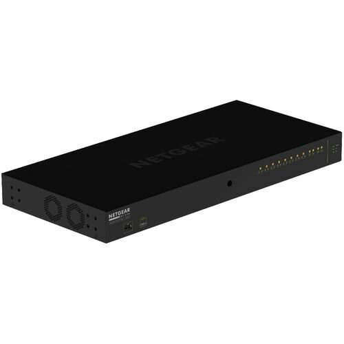 ネットギア PoE+対応(125W) 1Gポート×10 SFPスロット×2 フルマネージスイッチ(GSM4212P-100AJS) 取り寄せ商品