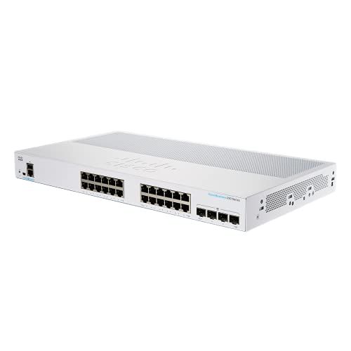 Cisco Systems(Cisco Business) CBS250 Smart 24-port GE Partial PoE 4x1G SFP(CBS250-24PP-4G-JP) 商品