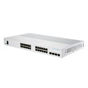 Cisco Systems(Cisco Business) CBS250 Smart 24-port GE Partial PoE 4x1G SFP(CBS250-24PP-4G-JP) 商品