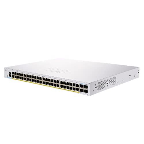 Cisco Systems(Cisco Business) CBS250 Smart 48-port GE PoE 4x1G SFP(CBS250-48P-4G-JP) 目安在庫=△