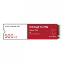 WESTERN@DIGITAL WD Red SN700 SSD M.2 2280 PCIe Gen 3 x4 with NVM Express 500GB(WDS500G1R0C) 񂹏i