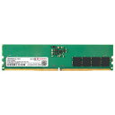 トランセンド デスクトップPC向け DDR5 メモリ 16GB 4800 U-DIMM 1Rx8 2Gx8 CL40 1.1V JM4800ALE-16G(67-7890-53) 取り寄せ商品