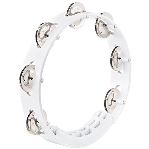 MEINL ޥͥ 1 row tour tambourine stainless steel jingles 8(HTT8WH) ...