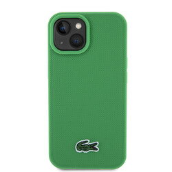 ラコステ スマホケース メンズ LACOSTE iPhone 15 HARD CASE MAGSAFE ICONIC PETIT ESTRAGON GREEN(LCHMP15SPVCN) 目安在庫=○