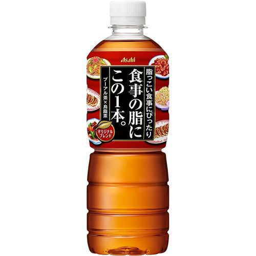 アサヒ飲料 食事の脂にこの1本 P600ml（24セット）(4514603349818 x24) 取り寄せ商品