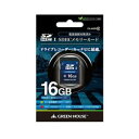 グリーンハウス GREEN HOUSE ドライブレコーダー向けSDHCカード 16GB(GH-SDC-A16G) メーカー在庫品