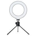 グリーンハウス GREEN HOUSE GH-CSL48D-BK セルフィーライト 48LED ブラック 取り寄せ商品