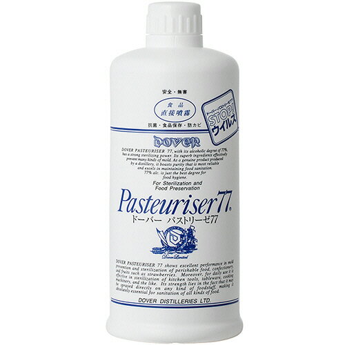 ドーバー酒造 ドーバー・パストリーゼ77 スプレーヘッドなし 500mL 1本(パストリ-ゼヘツドナシ 500ML) 取り寄せ商品