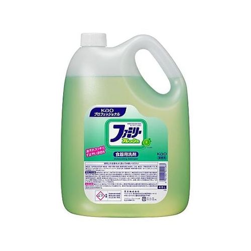 花王プロフェッショナルサービス 4.5L×4個食器用洗剤（ファミリーフレッシュ） EA922KA-1B(78-0756-57) 取り寄せ商品