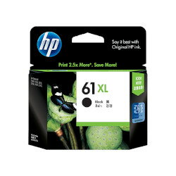 純正品 HP HP61XL インクカートリッジ 黒(増量) CH563WA (CH563WA) 目安在庫 ○