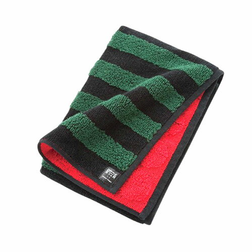 楠橋紋織 colour magic フェイスタオル スイカ/レッド (36×83cm・綿100%)(1-60283-31-R) 取り寄せ商品