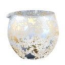 ウチキ ウチキ 喜箔グラス 一合片口 金箔・銀箔を使った石川県・山中漆器由来の伝(KH-012) 取り寄せ商品