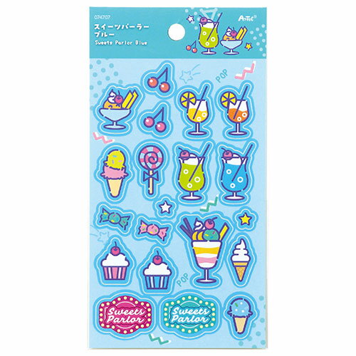 ARTEC ARTEC シートシール レトロポップ スイーツパーラー ...(3)