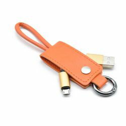 日本トラストテクノロジー Keycase Cable microUSB Orange KCMU-OR 取り寄せ商品