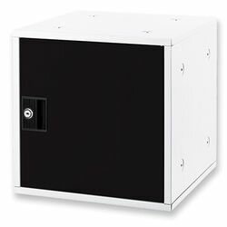 アスカ 組立式シューズボックス(SB800BK) 取り寄せ商品