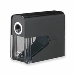 アスカ 乾電池式電動シャープナー　(鉛筆削り) ブラック(DPS30BK) 取り寄せ商品