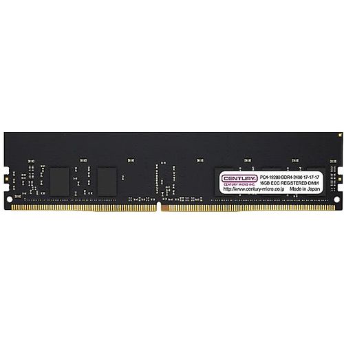 CENTURY MICRO REG LongDIMM PC4-19200 DDR4 2400Mhz 288pin 1rank 16GB(16GBx1) 1.2V(CB16G-D4RE240081) 取り寄せ商品