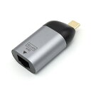 日本トラストテクノロジー Type-C変換アダプタ(JTTCM-RJ45F) 取り寄せ商品