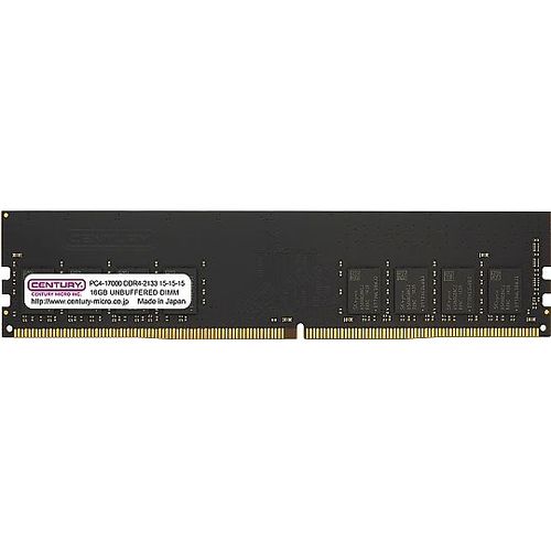CENTURY MICRO LongDIMM PC4-17000 DDR4 2133Mhz 288pin 32GB(16GBx2) 1.2V(CB16GX2-D4U2133H) 取り寄せ商品