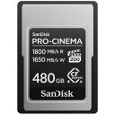 SanDisk SanDisk CFExpress Type-A card 480GB(SDCFEA-480G-JN4NN) 取り寄せ商品