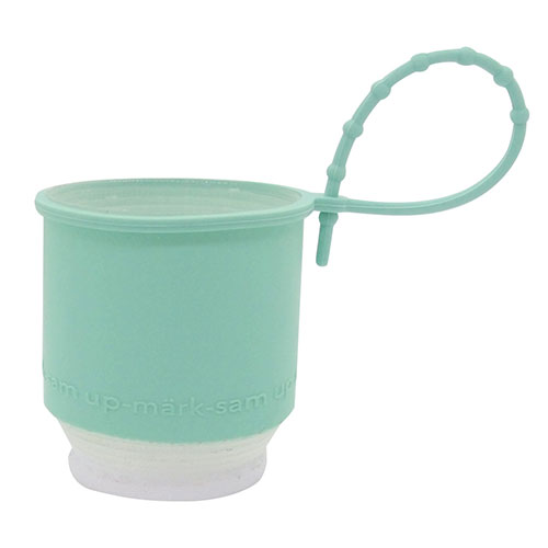 UP-MARK-SAM ビヨーンdo傘カバー 濡れた傘にサッとかぶせるだけ 折りたたみ傘用 ミント(TK-MN-5) 取り..