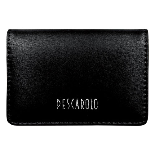 名刺入 約75×105×20mm 牛革/合成皮革 ブラック(22519001) 取り寄せ商品
